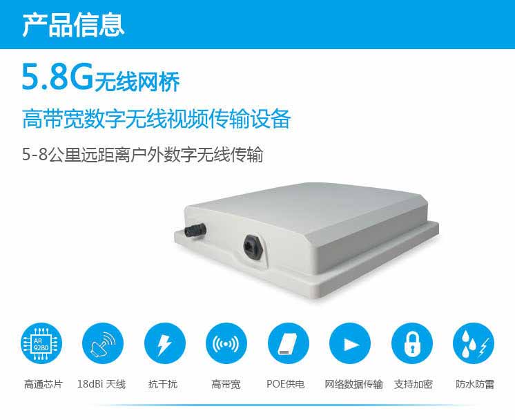 6公里工業(yè)無線通信設(shè)備、6KM遠(yuǎn)距離無線通信系統(tǒng)