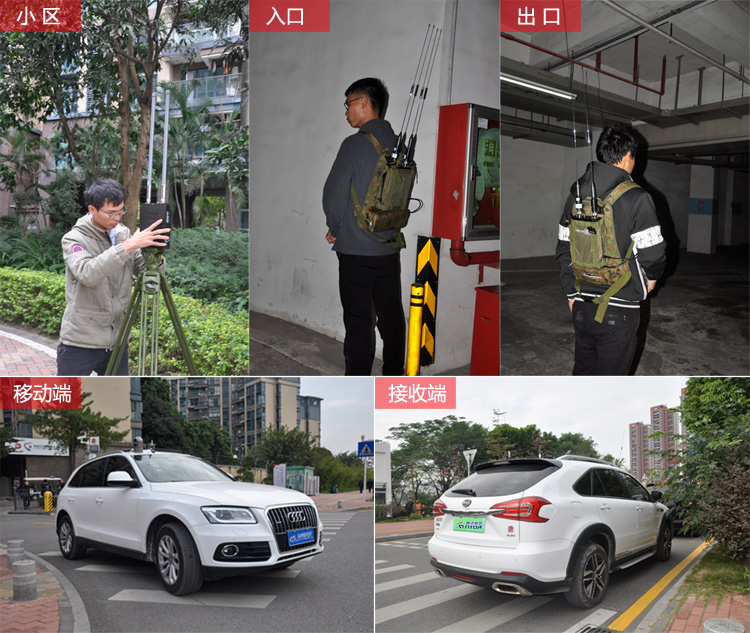 測試現(xiàn)場點位分布