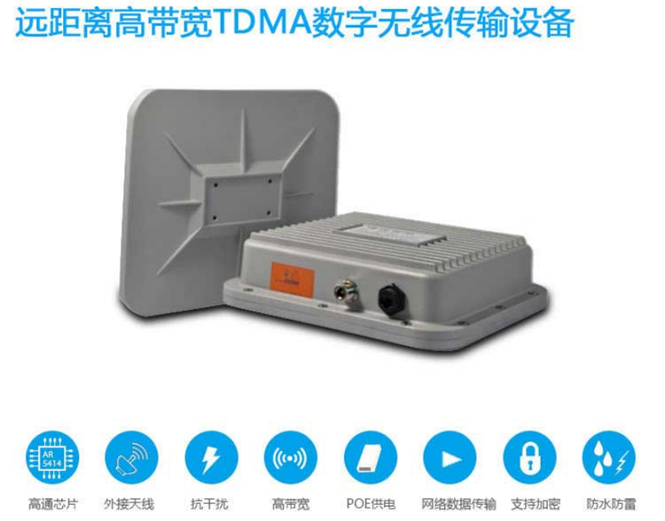 ST5023TD  50公里數(shù)字無線網(wǎng)橋