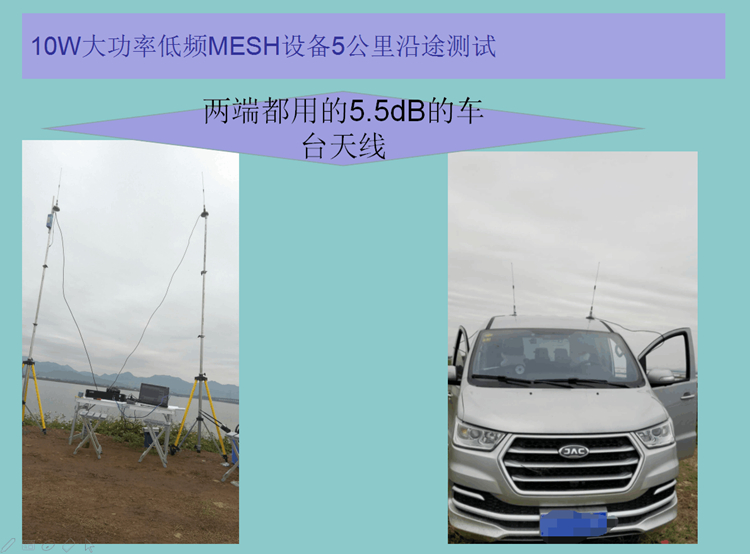 車載天線架設(shè)在車輛頂端