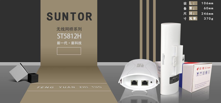 ST5812H電信級(jí)無(wú)線網(wǎng)橋