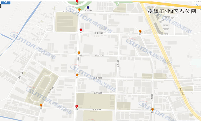 茂輝工業(yè)區(qū)B區(qū)點位圖