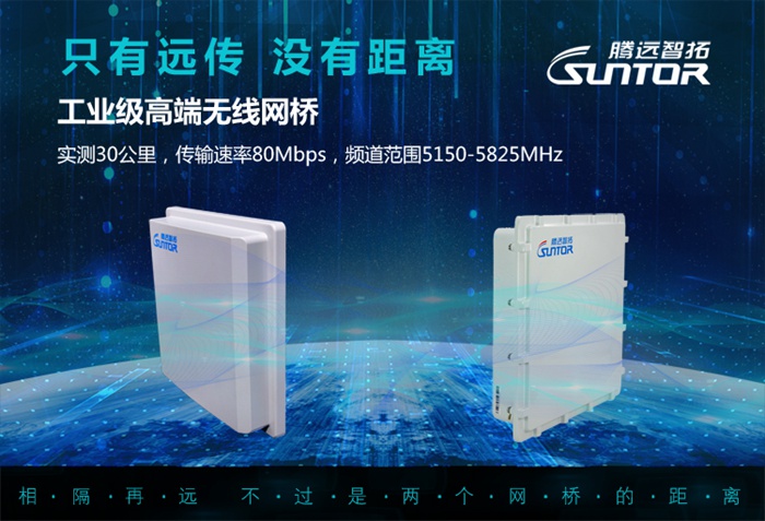 騰遠(yuǎn)智拓ST58T8G無線網(wǎng)橋