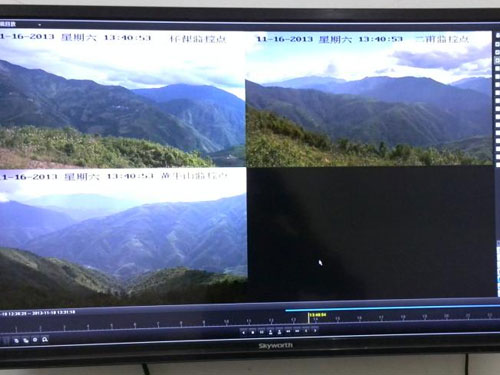 云南綠春縣25公里森林防火監(jiān)測通信傳輸方案