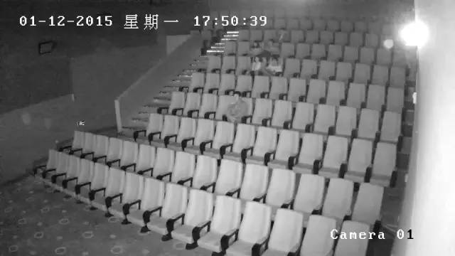 影院觀眾席監(jiān)控畫面