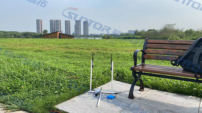 成都青龍湖濕地公園mesh自組網(wǎng)設(shè)備組網(wǎng)傳輸性能測試