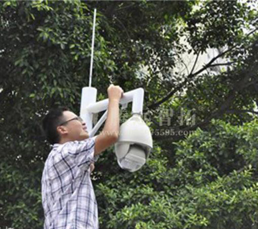 深廣電大廈建筑工地3G無線視頻監(jiān)控系統(tǒng)