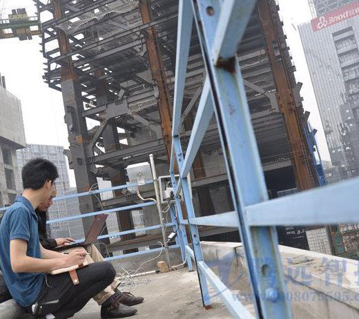 騰訊濱海大廈建設(shè)工地?zé)o線視頻監(jiān)控方案                                                               